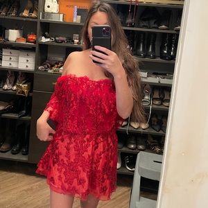 Sequins flirty with a flare of bohemian mini dress